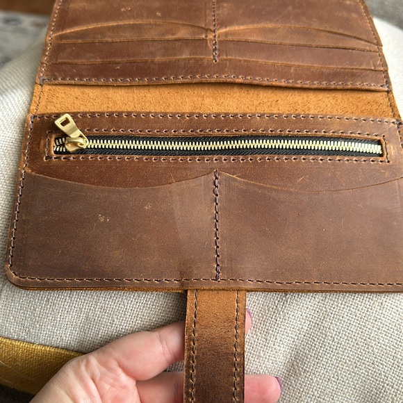 Portland Leather Byfold wallet canyon color - Picture 7 of 7